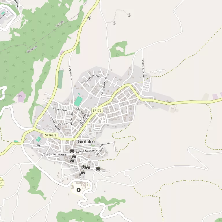 Mappa GIRIFALCO