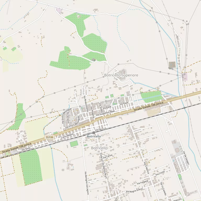 Mappa BOTRICELLO