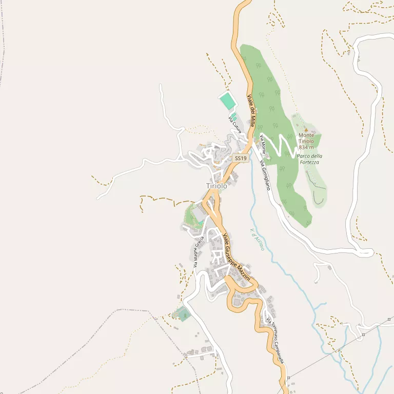 Mappa TIRIOLO