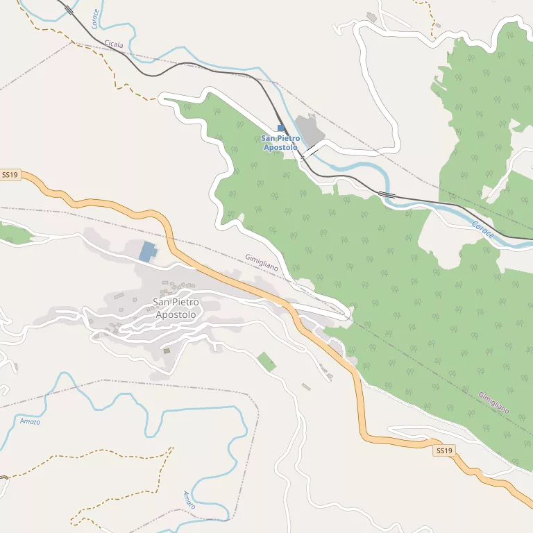 Mappa SAN PIETRO APOSTOLO