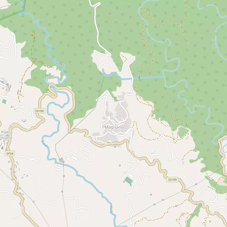 Mappa MAGISANO