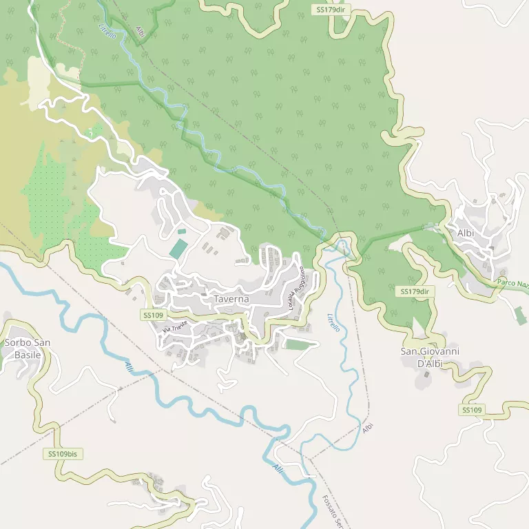 Mappa TAVERNA