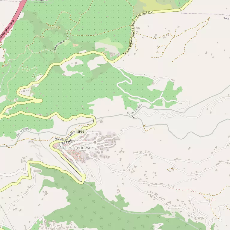 Mappa NOCERA TERINESE