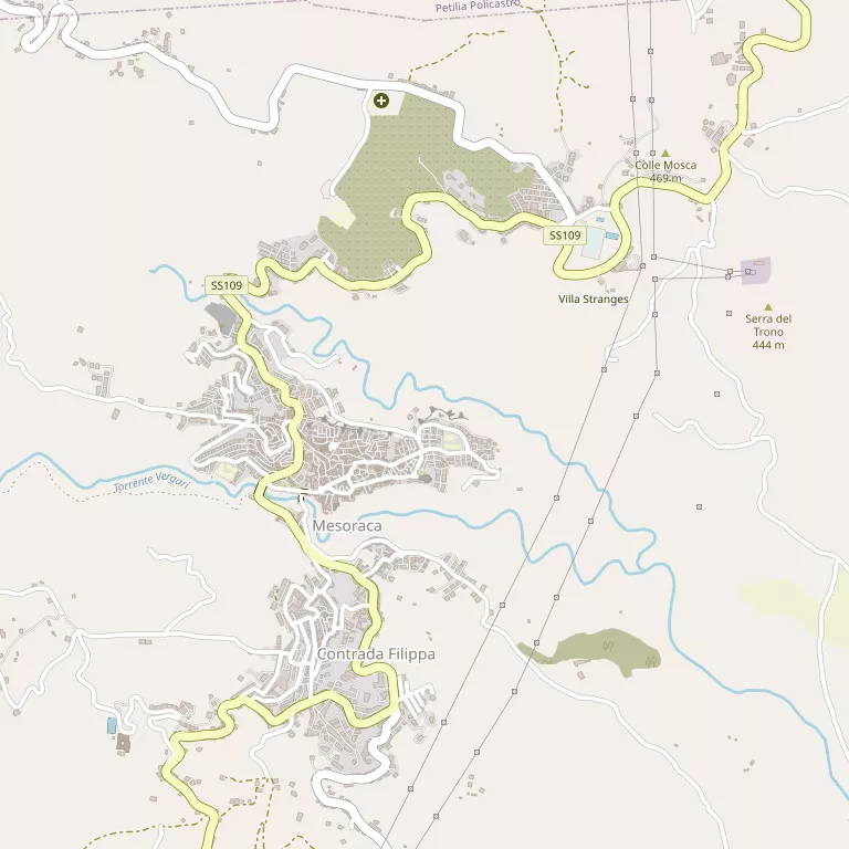 Mappa MESORACA