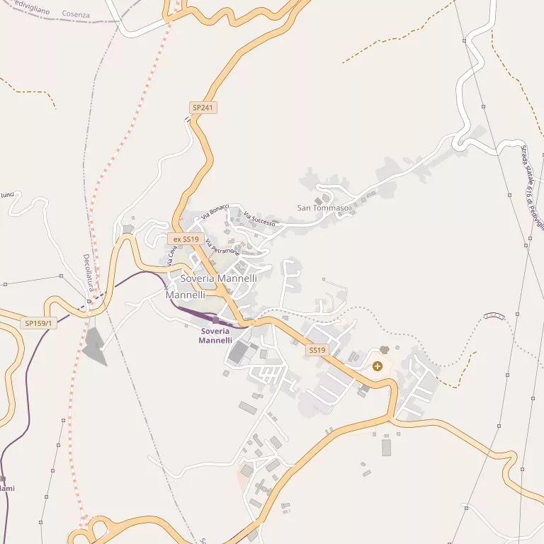 Mappa SOVERIA MANNELLI