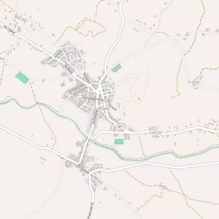Mappa SANTADI