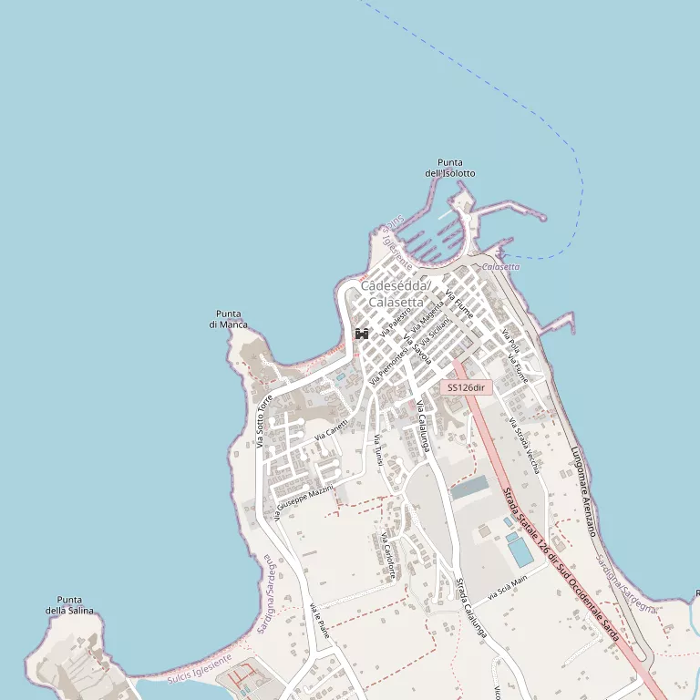 Mappa CALASETTA
