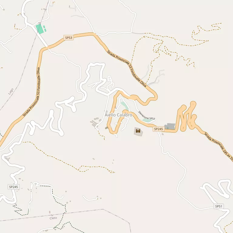 Mappa AIELLO CALABRO