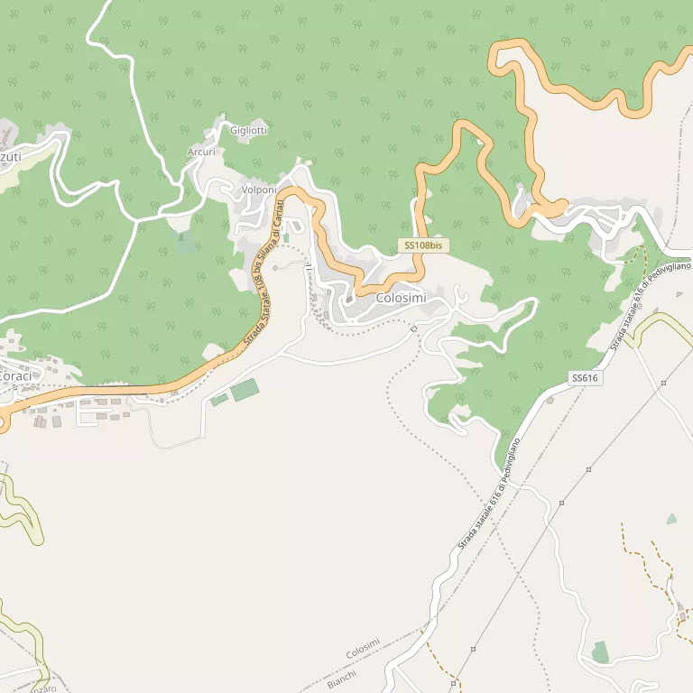 Mappa COLOSIMI