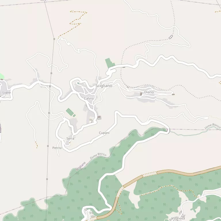 Mappa SCIGLIANO