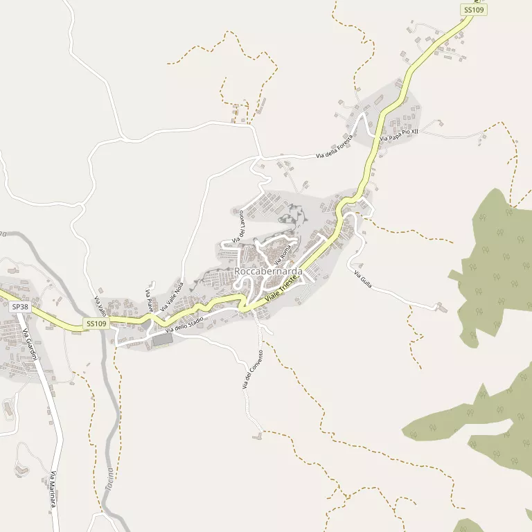 Mappa ROCCABERNARDA