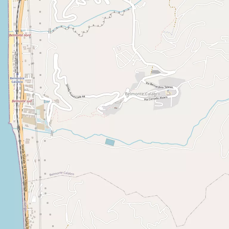 Mappa BELMONTE CALABRO