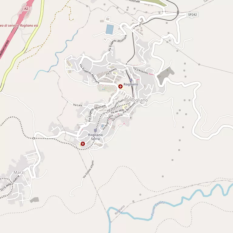 Mappa ROGLIANO