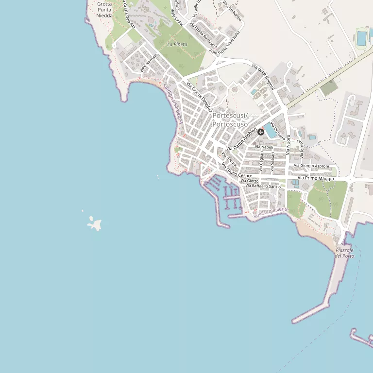 Mappa PORTOSCUSO