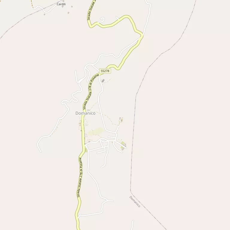 Mappa DOMANICO