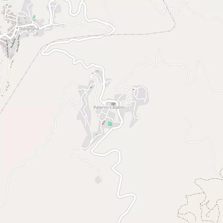 Mappa PATERNO CALABRO