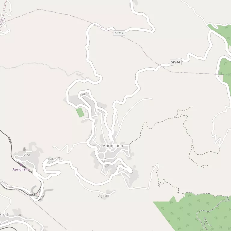 Mappa APRIGLIANO