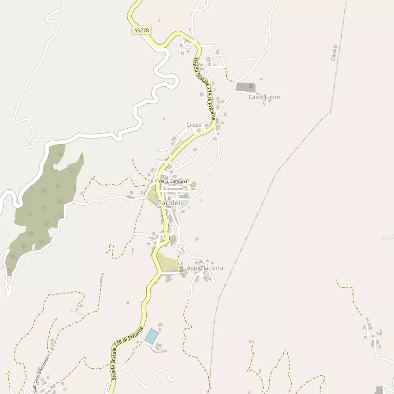 Mappa CAROLEI