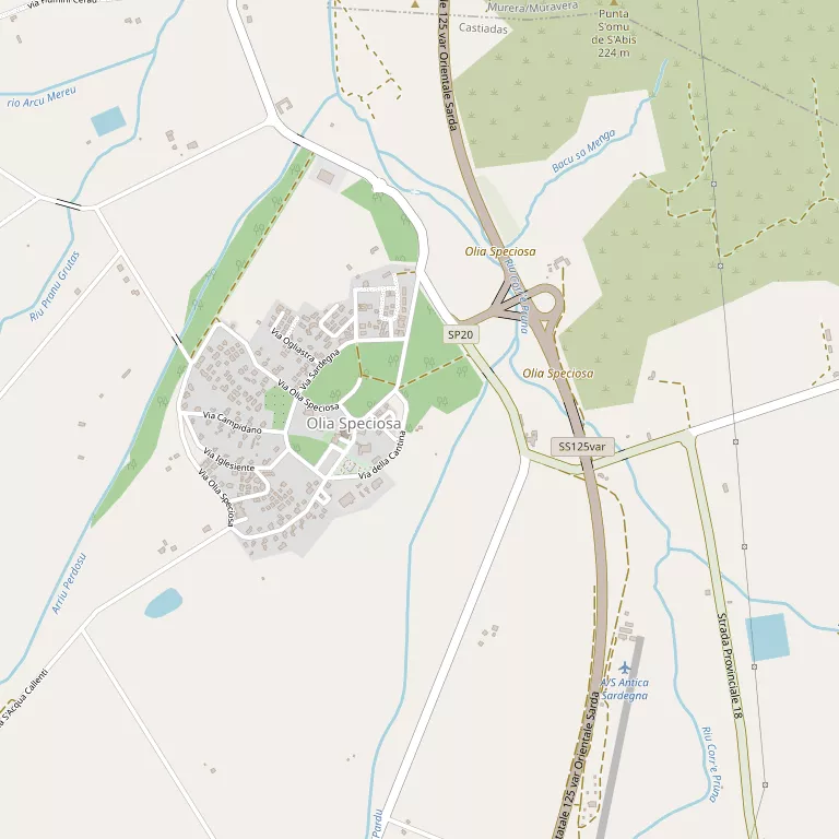Mappa CASTIADAS