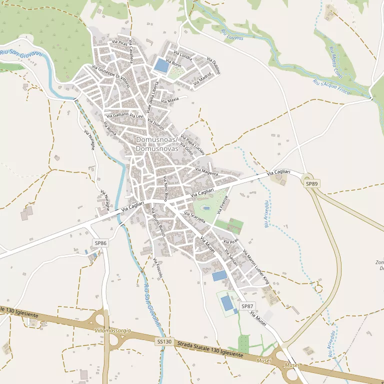 Mappa DOMUSNOVAS