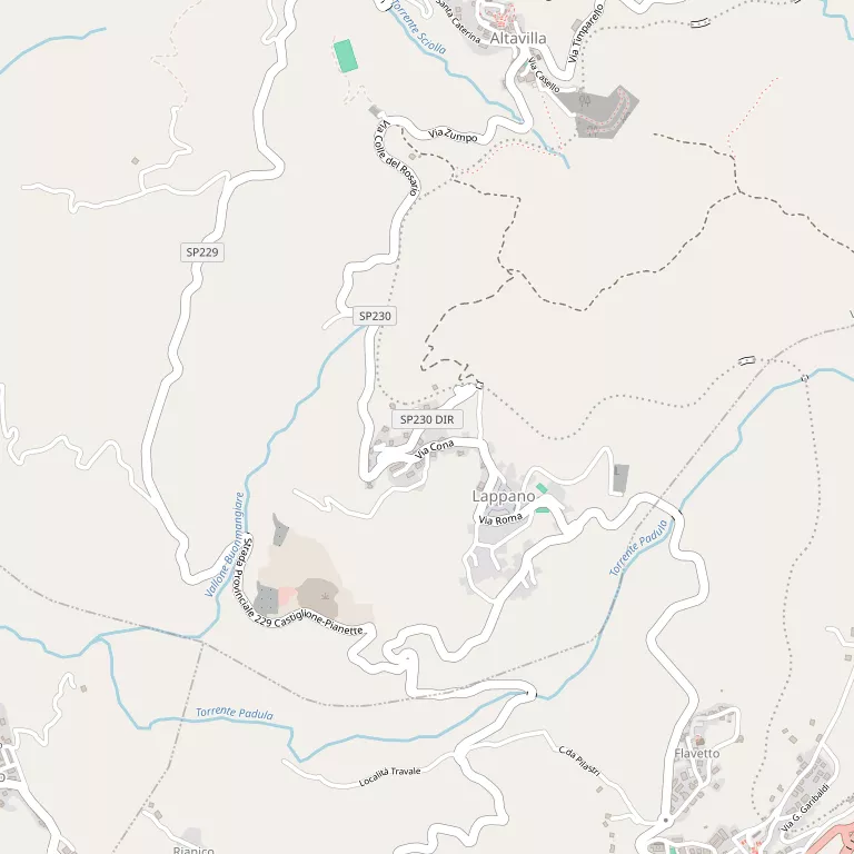 Mappa LAPPANO