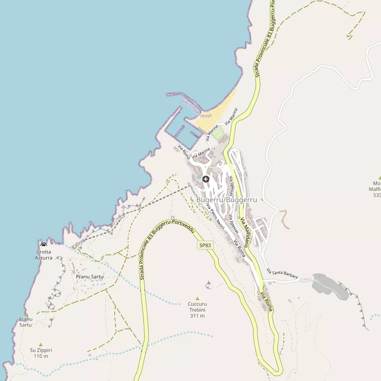 Mappa BUGGERRU