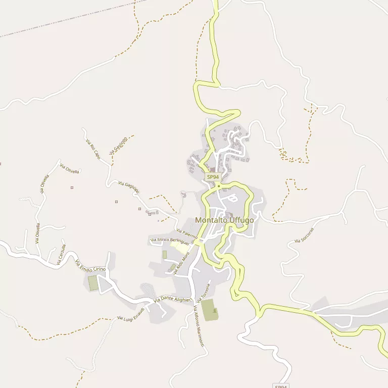 Mappa MONTALTO UFFUGO