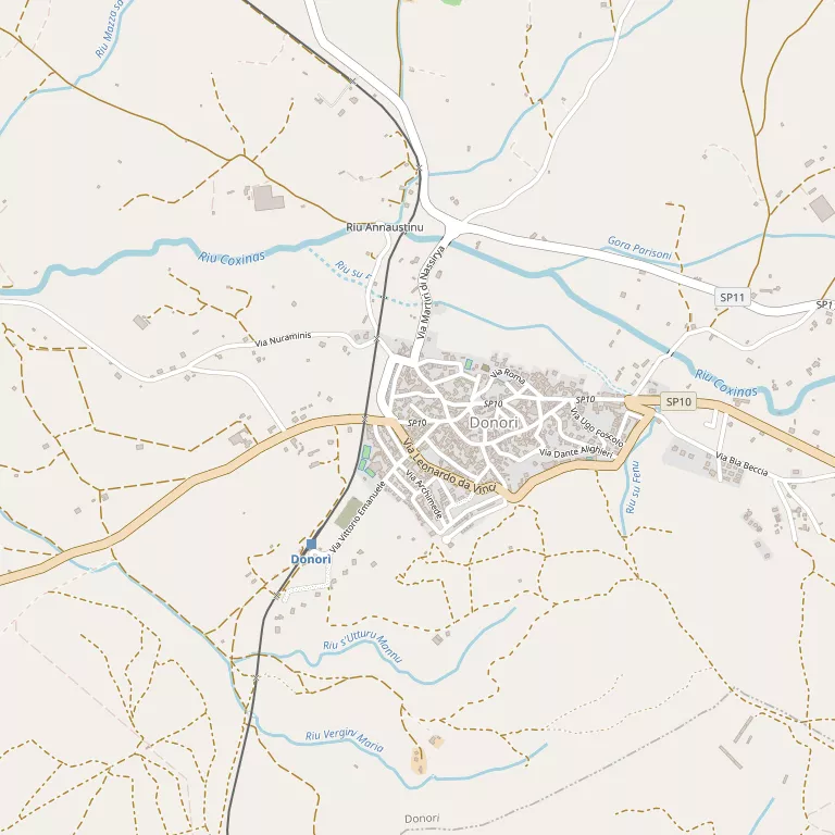 Mappa DONORI