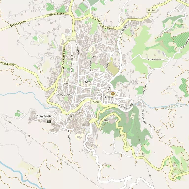 Mappa ACRI