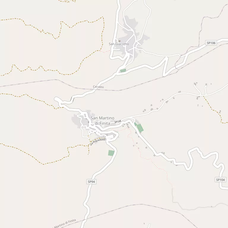 Mappa SAN MARTINO DI FINITA