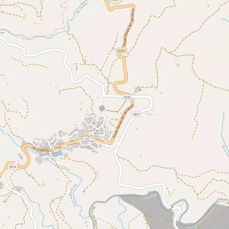 Mappa SAN NICOLO' GERREI