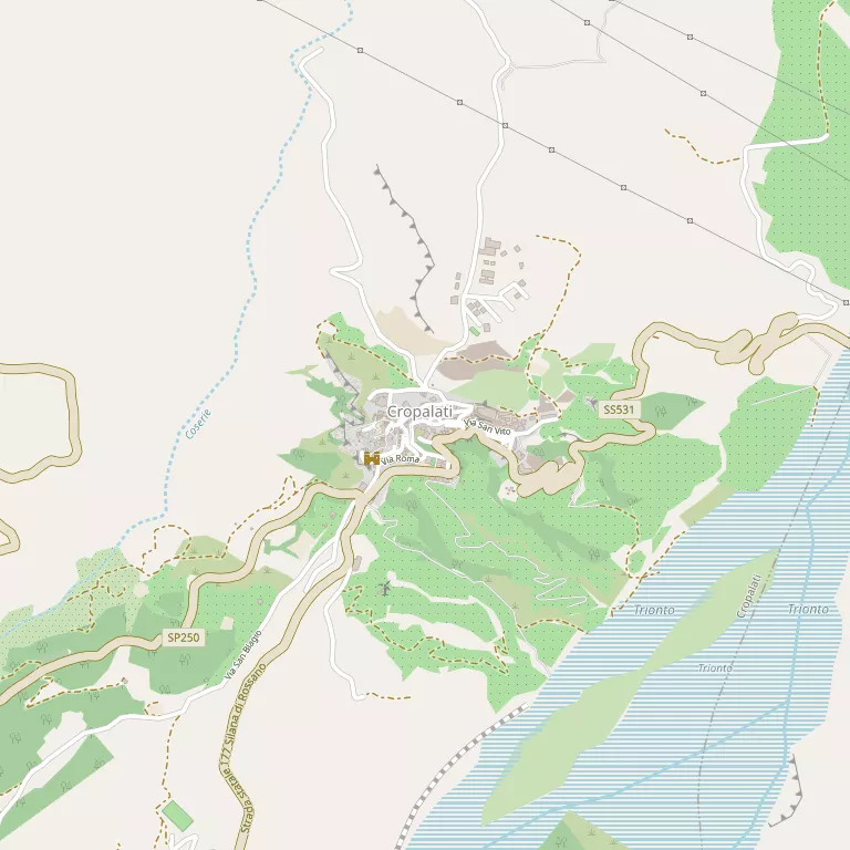 Mappa CROPALATI