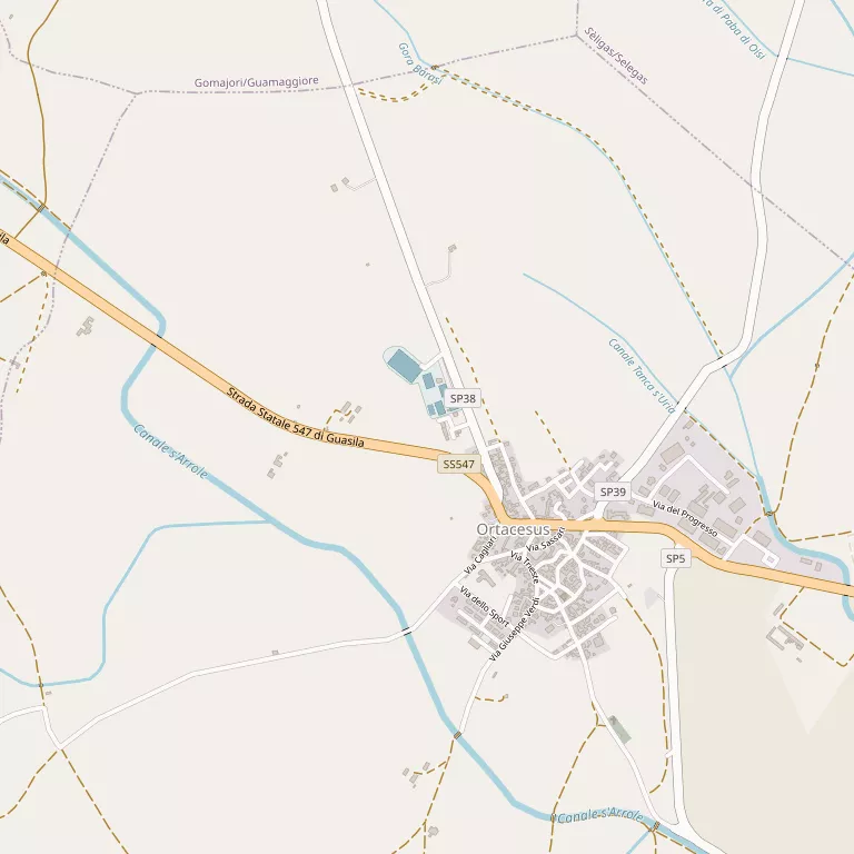 Mappa ORTACESUS