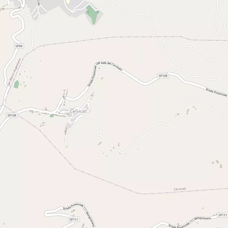 Mappa CERVICATI