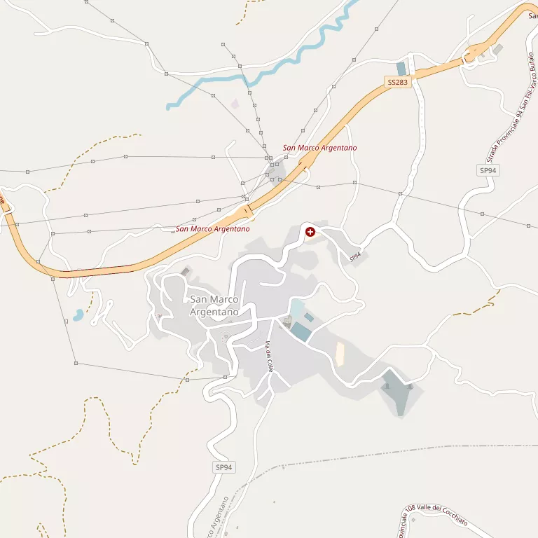Mappa SAN MARCO ARGENTANO