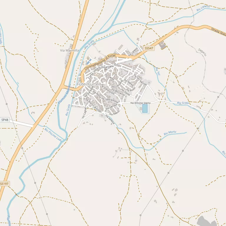 Mappa FURTEI