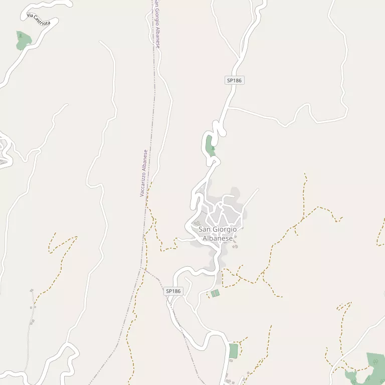 Mappa SAN GIORGIO ALBANESE