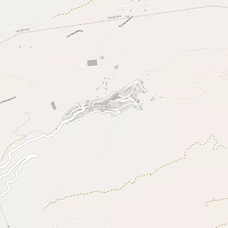 Mappa BONIFATI