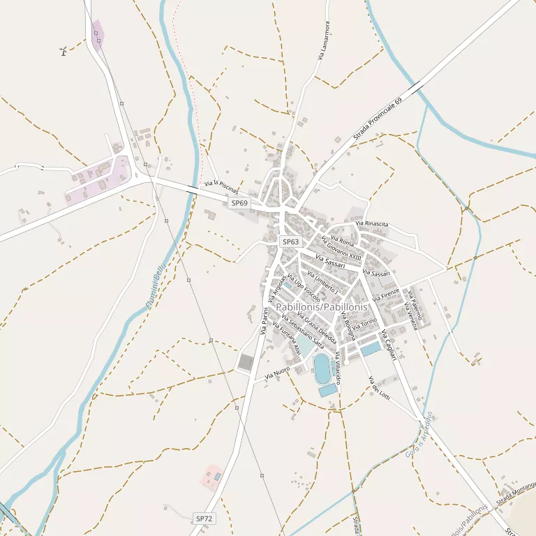 Mappa PABILLONIS