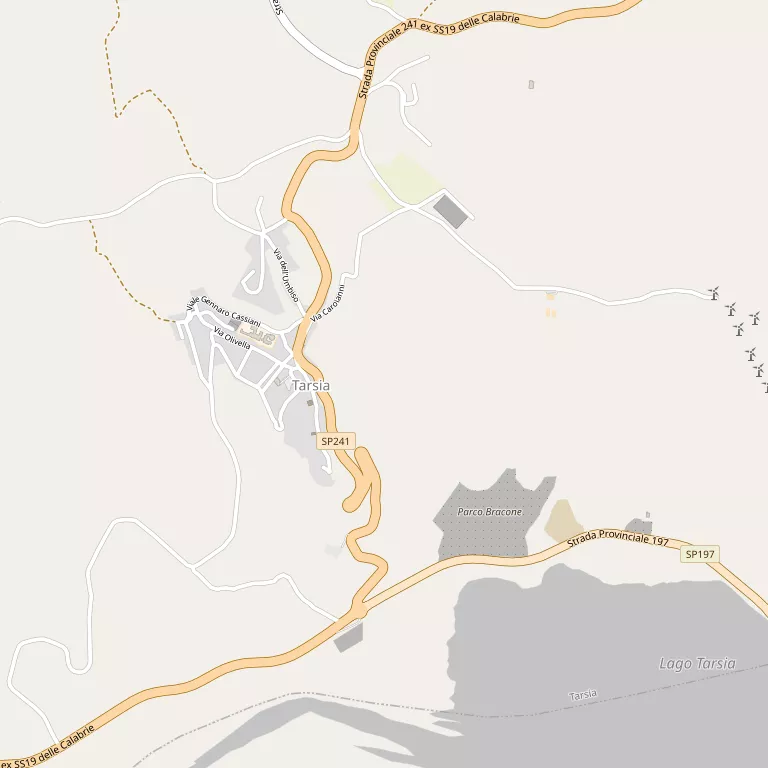 Mappa TARSIA