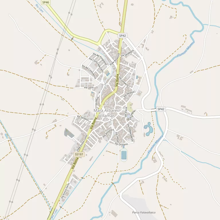 Mappa VILLAMAR