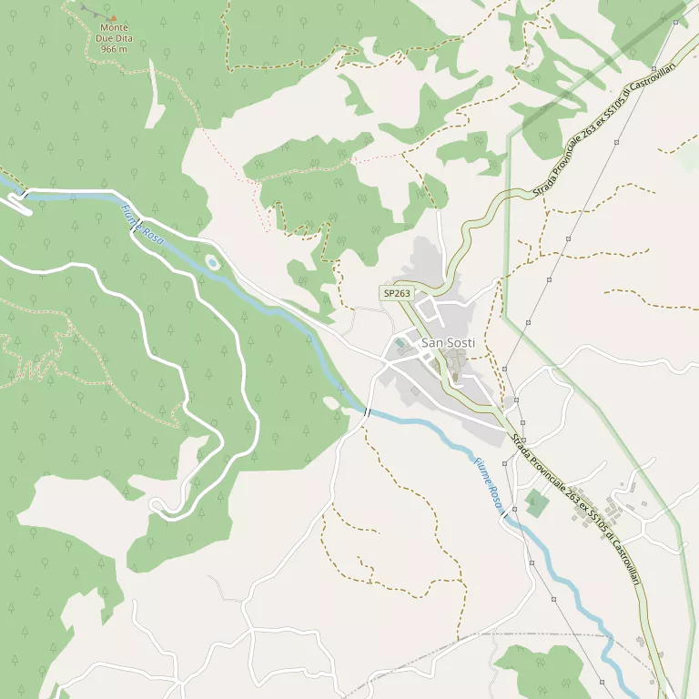 Mappa SAN SOSTI