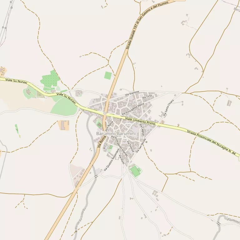 Mappa BARUMINI