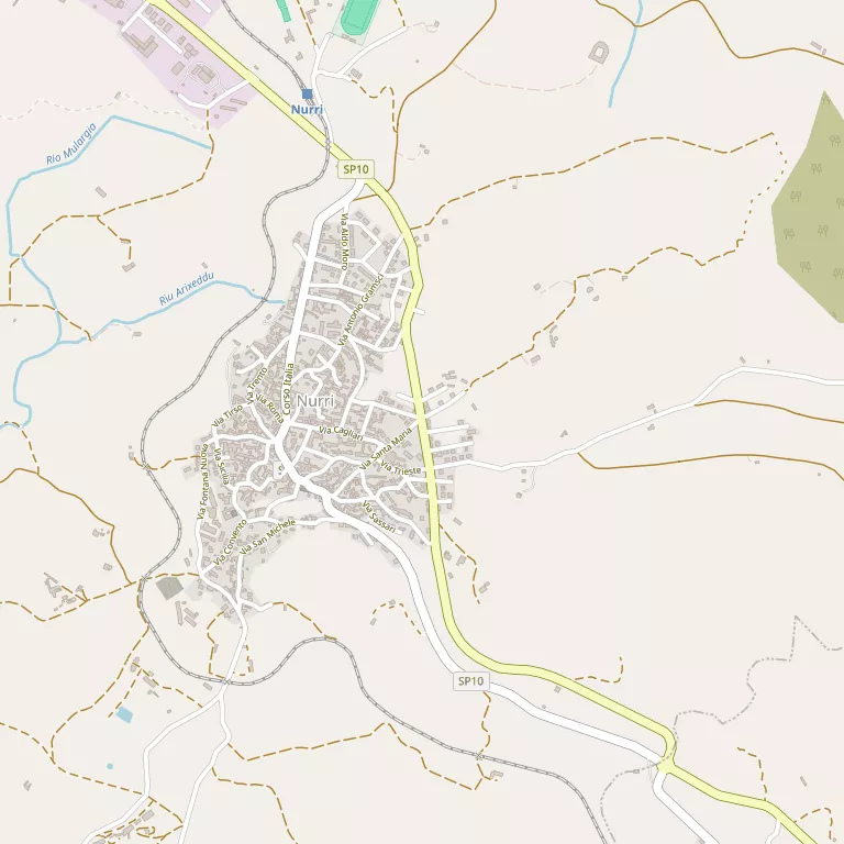 Mappa NURRI