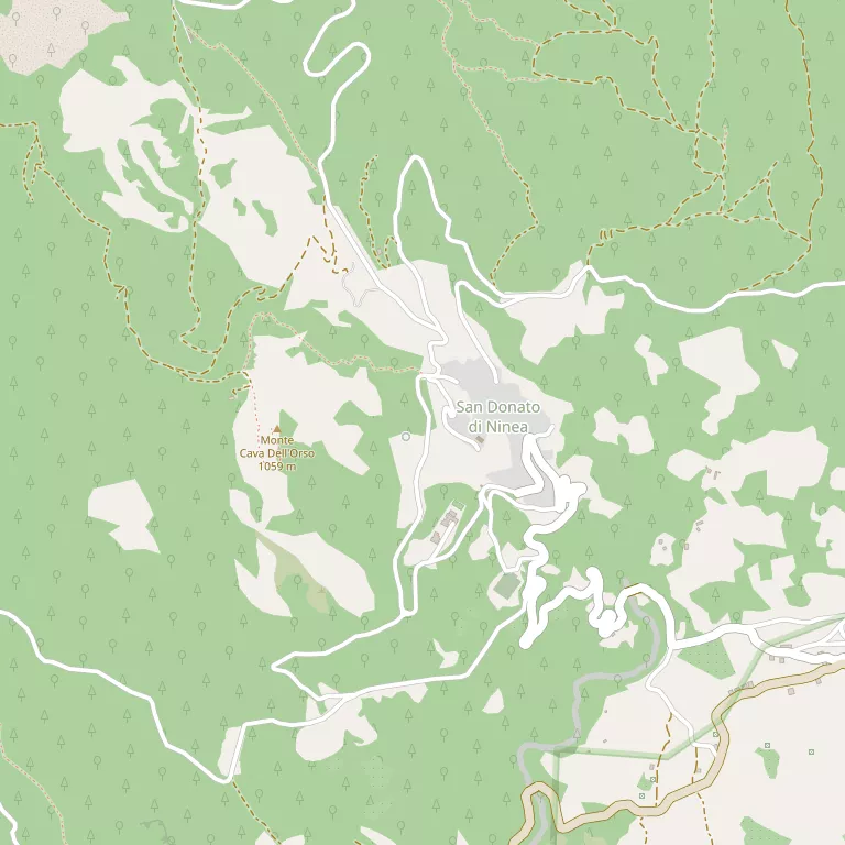 Mappa SAN DONATO DI NINEA