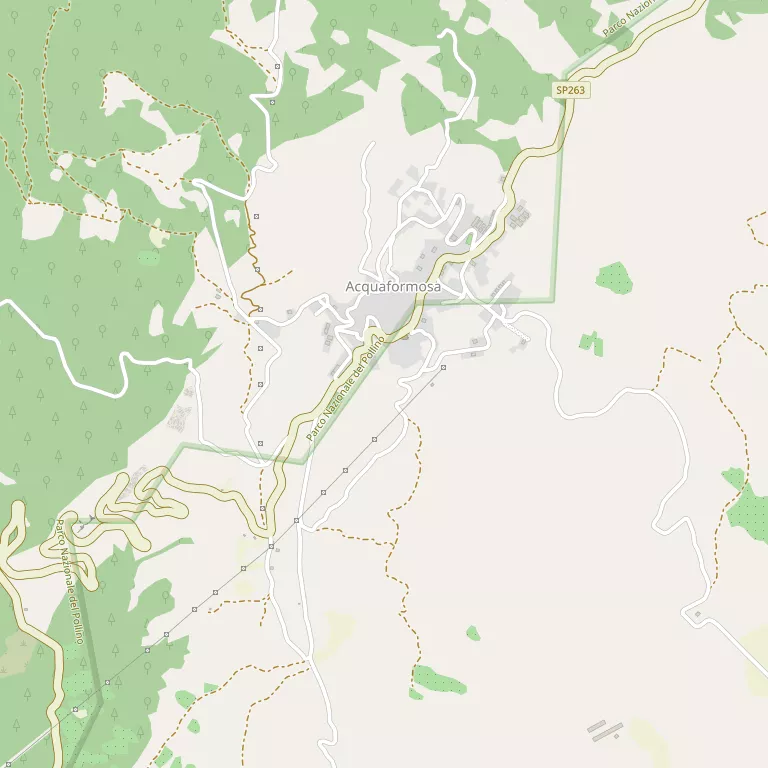 Mappa ACQUAFORMOSA
