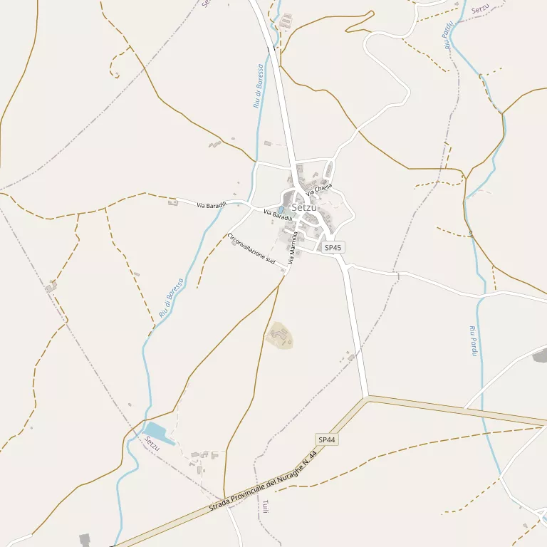 Mappa SETZU