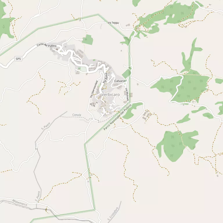 Mappa VERBICARO