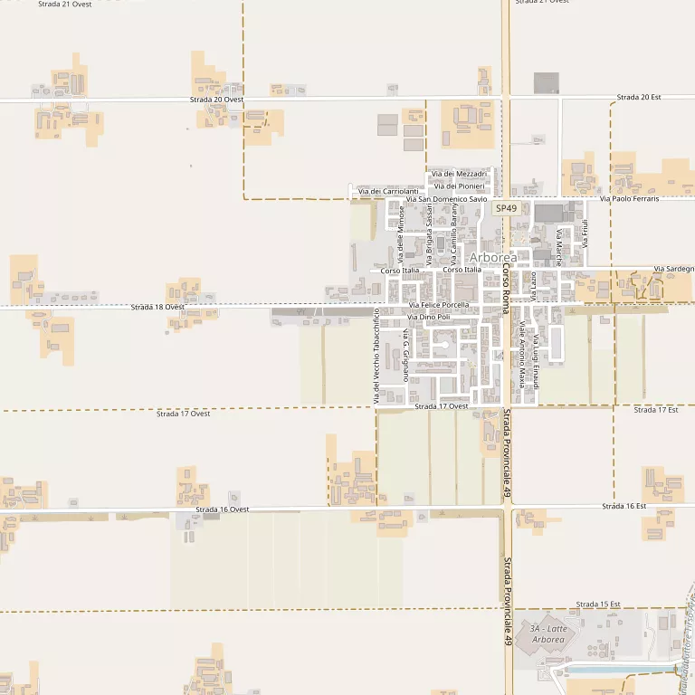 Mappa ARBOREA
