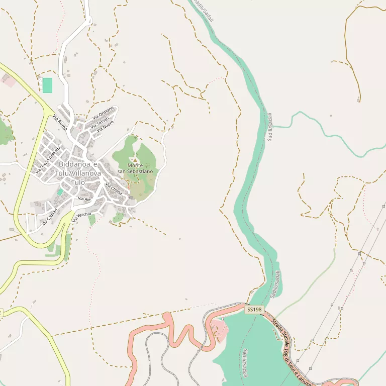 Mappa VILLANOVA TULO